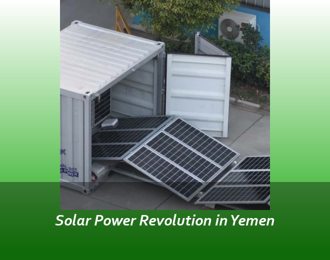 Solar Power Revolution in Yemen